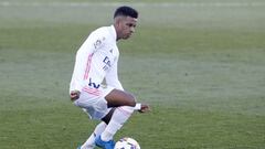 Rodrygo, contra el Atleti.