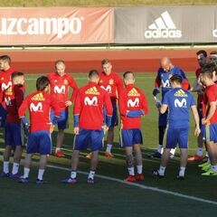La Selección comenzó a preparar el duelo ante Israel
