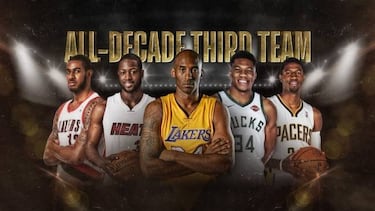 La NBA elige a los mejores quintetos de la d¨¦cada: Kobe en el tercero y Nowitzki fuera