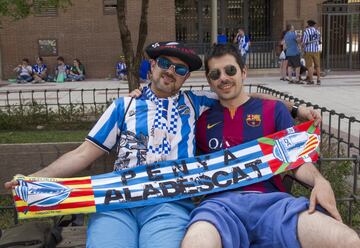 Fan Zone del Alavés. 