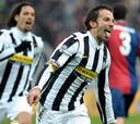 Del Piero rescata a la Juventus con un doblete frente al Genoa