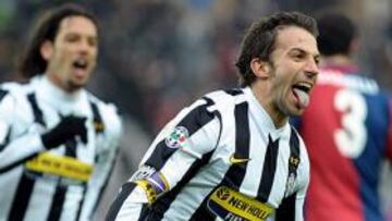 <b>DECISIVO.</b> Del Piero ha tenido una actuación estelar contra el Genoa.