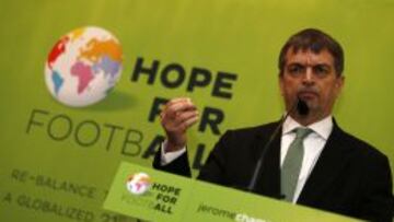 Jerome Champagne, exsecretario general de la FIFA.