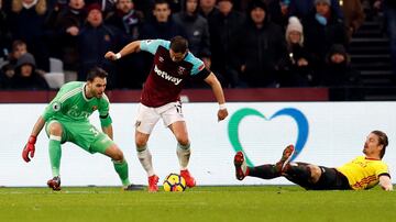 Así fue la vigésima víctima de Chicharito en la Premier League