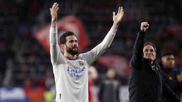 20/04/22 PARTIDO PRIMERA DIVISION 
 OSASUNA - REAL MADRID 
 FIN DE PARTIDO ALEGRIA NACHO FERNANDEZ