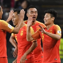 Wu Lei destaca con China: gol y asistencia en el 7-0 ante Guam