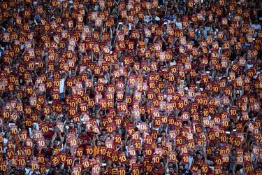 Así fue la emocionante despedida de Totti del Roma