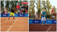 Bastian Malla y Alejandro Tabilo disputar&aacute;n una de las semifinales en Santiago. 