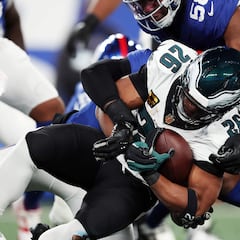 Noche triste para Philadelphia, Eagles son derrotados por Giants en el inicio de la Semana 6 de la NFL