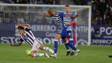 01/10/21 PARTIDO SEGUNDA DIVISION
 PONFERRADINA - VALLADOLID 
 
 Yuri de Souza de la SD Ponferradina