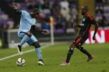 Manchester City se enfrentó a Hamburgo en el Al Ain, de los Emiratos Árabes Unidos.