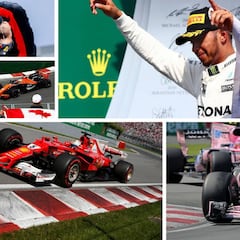 Las cinco conclusiones del GP de Canadá: Hamilton, Force India...