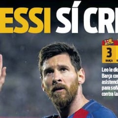 Messi manda en las portadas de la prensa de Barcelona