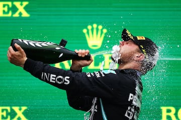 Las imágenes de la victoria de Bottas en Estambul