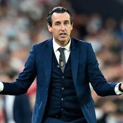 Unai Emery: "Esos penaltis no se pueden pitar"