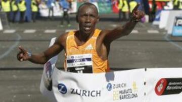 Philip Kangogo, actual record del maratón de Barcelona