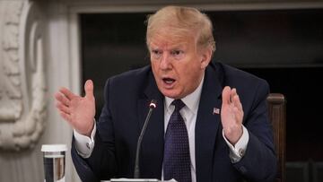 Durante su rueda de prensa en la Casa Blanca, Donald Trump, declar&oacute; que ha estado tomando hidroxicloroquina durante una semana y media.