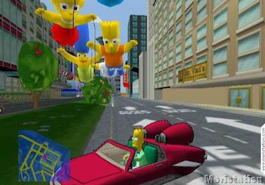 The Simpsons Road Rage (GameCube)