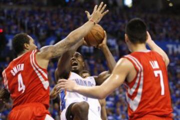 Oklahoma City - Houston Rockets, partido de la NBA perteneciente los Playoffs de la Conferencia Oeste.