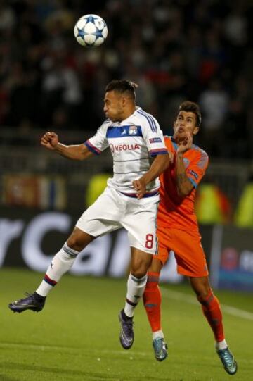 Cancelo y Corentin Tolisso.