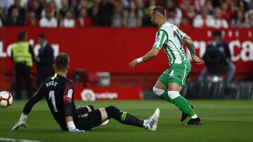 1x1 del Betis: Jes¨¦ fue el reflejo de la ineficacia