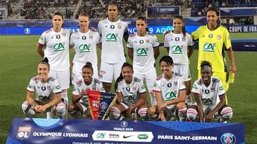 El Olympique de Lyon ganó la Copa de Francia.