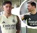 El primer contacto de Fede Valverde con Xabi Alonso