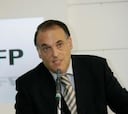 Javier Tebas, proclamado presidente provisional de la LFP
