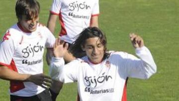 <b>ESTRENO. </b>Damián jugará sus primeros miutos como rojiblanco..