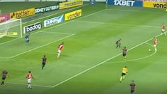 ¡De primera! La gran asistencia de Palacios en triunfo del Inter