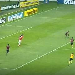 ¡De primera! La gran asistencia de Palacios en triunfo del Inter