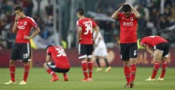 Las imágenes del Sevilla-Benfica