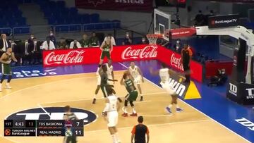 Vildoza (1,91) vs Tavares (2,21): el gozo que tiene que dar semejante traje al gigante de la Euroliga