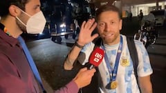 El Papu Gómez, con AS en Maracaná: "Emocionado, la familia sabe todo el esfuerzo..."