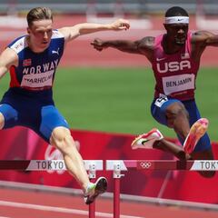 Warholm reaviva el debate de las zapatillas: "Es una mierda"