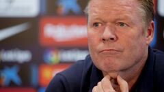 16/10/21 RUEDA DE PRENSA DE RONALD KOEMAN BARCELONA 