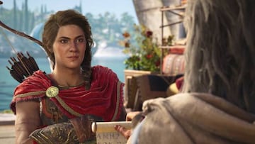 Kassandra, un retrato de la protagonista de Assassin's Creed Odyssey