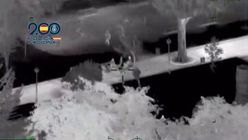 Piden 600.00 euros de multa por increpar así a un helicóptero de la Policía Nacional en Madrid