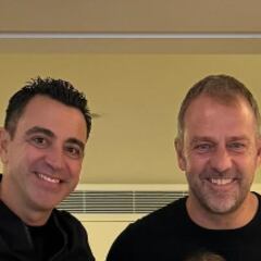 Xavi bendice a Flick