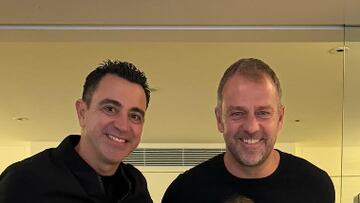 Xavi bendice a Flick