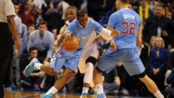 Chris Paul y Crawford le roban el juguete a Kevin Durant