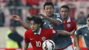 Jorge Valdivia destacó su nivel a pesar de su inactividad.