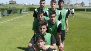 Los canteranos del Racing, protagonistas hoy.