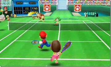 Captura de pantalla - Mario Tennis 3DS (3DS)