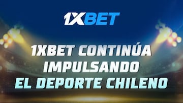 La publicidad de 1xBet estará presente en los partidos del Campeonato de Chile