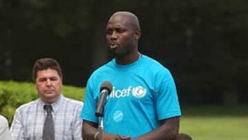<b>EMBAJADOR .</B>En la actualidad, George Weah 'senior' es embajador de la UNICEF.