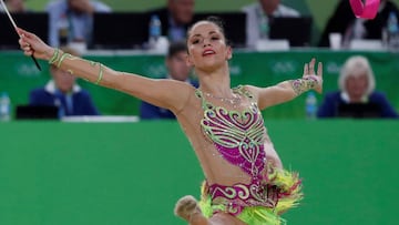 Neviana Vladinova pas&oacute; a la final de gimnasia r&iacute;tmica con Buler&iacute;a de David Bisbal.