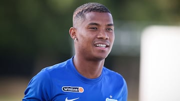 Wilmar Barrios durante la pretemporada con Zenit.
