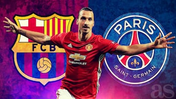 Zlatan Ibrahimovic prefiere que pase de ronda el PSG antes que el Barça.