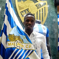 Mamadou Koné: “Quiero estar muchos años en el Málaga”